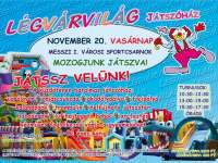 Játszva mozoghat kicsi és nagy! Légvárvilág Kecskeméten!